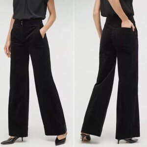 J Crew Wide Leg Corduroy Pants Women's Size 28 Boho